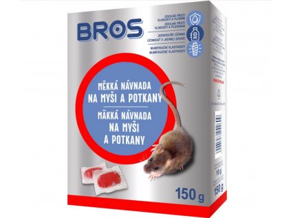 BROS měkká návnada na myši, krysy a potkany 150 g (2)