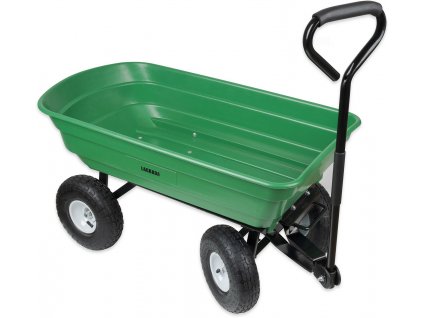 Vozík zahradní Lagrada 300, sklápěcí, zelený (6) tn