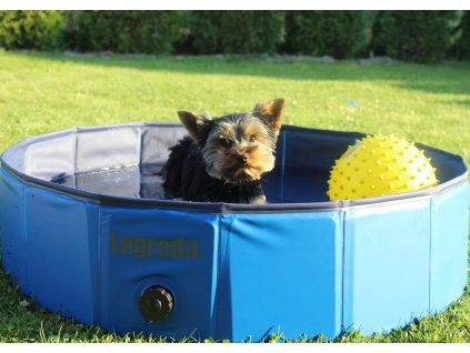 Bazén pro psy Lagrada 80 x 20 cm skládací