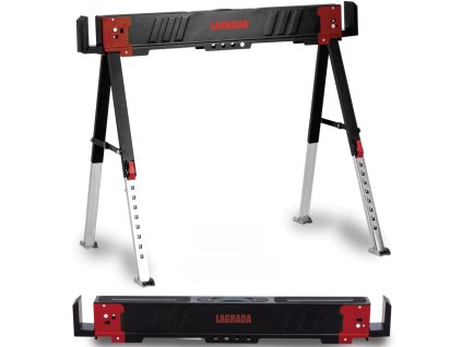 Skládací koza - nastavitelná stavební podpěra 600 kg - 1ksSkládací koza Lagrada výškově nastavitelná 600 kg
