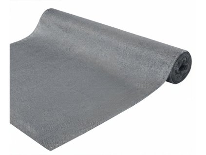 Stínící tkanina na plot – rašlový úplet 92 %, 150 g/m², výška 150 cm, metráž, šedá