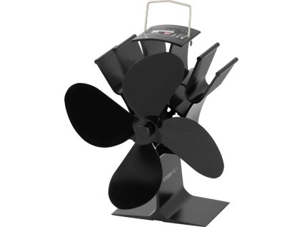 Ventilátor na kamna – krbový ventilátor poháněný teplem, 18 cm