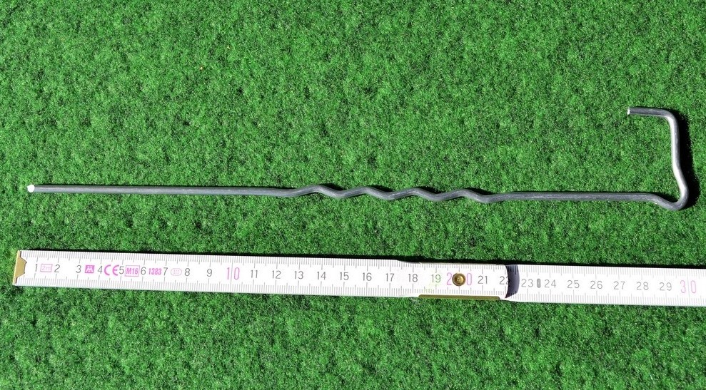 PROFI - L Kotvící ocelová skoba, drát  4 mm, délka 30cm - 50ks ZAHRADA Sklad6 2959 1,5 Kg