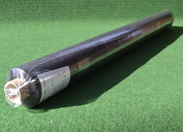 Jutabond Netkaná mulčovací textílie, 50g/m2, 25m x 1m - černá ZAHRADA Sklad6 0335 >100