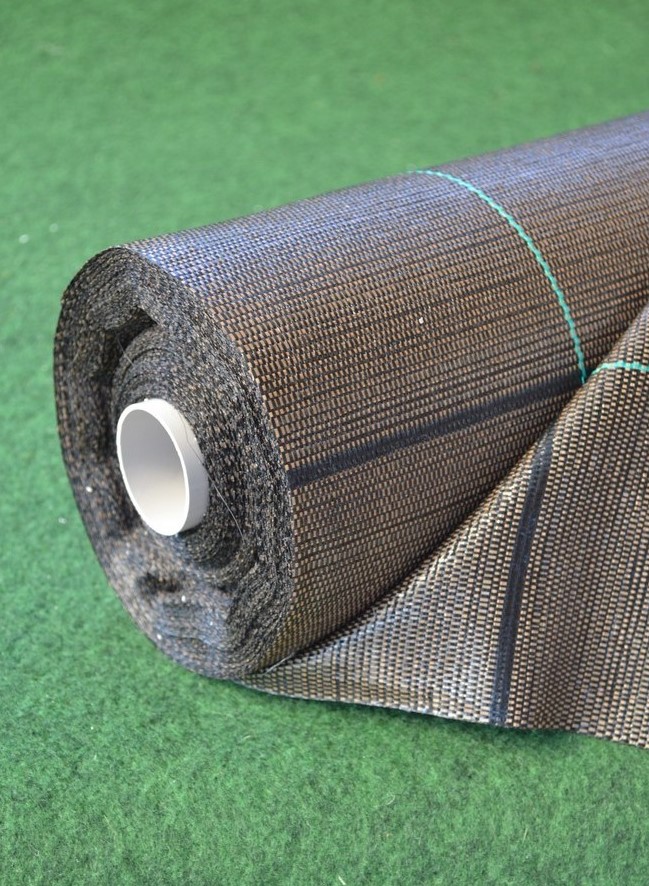 Agrojutex Tkaná mulčovací textílie agrotextílie, 100g/m2, 100m x 1,65m - hnědá + kolíky ZDARMA ZAHRADA Sklad6 0333