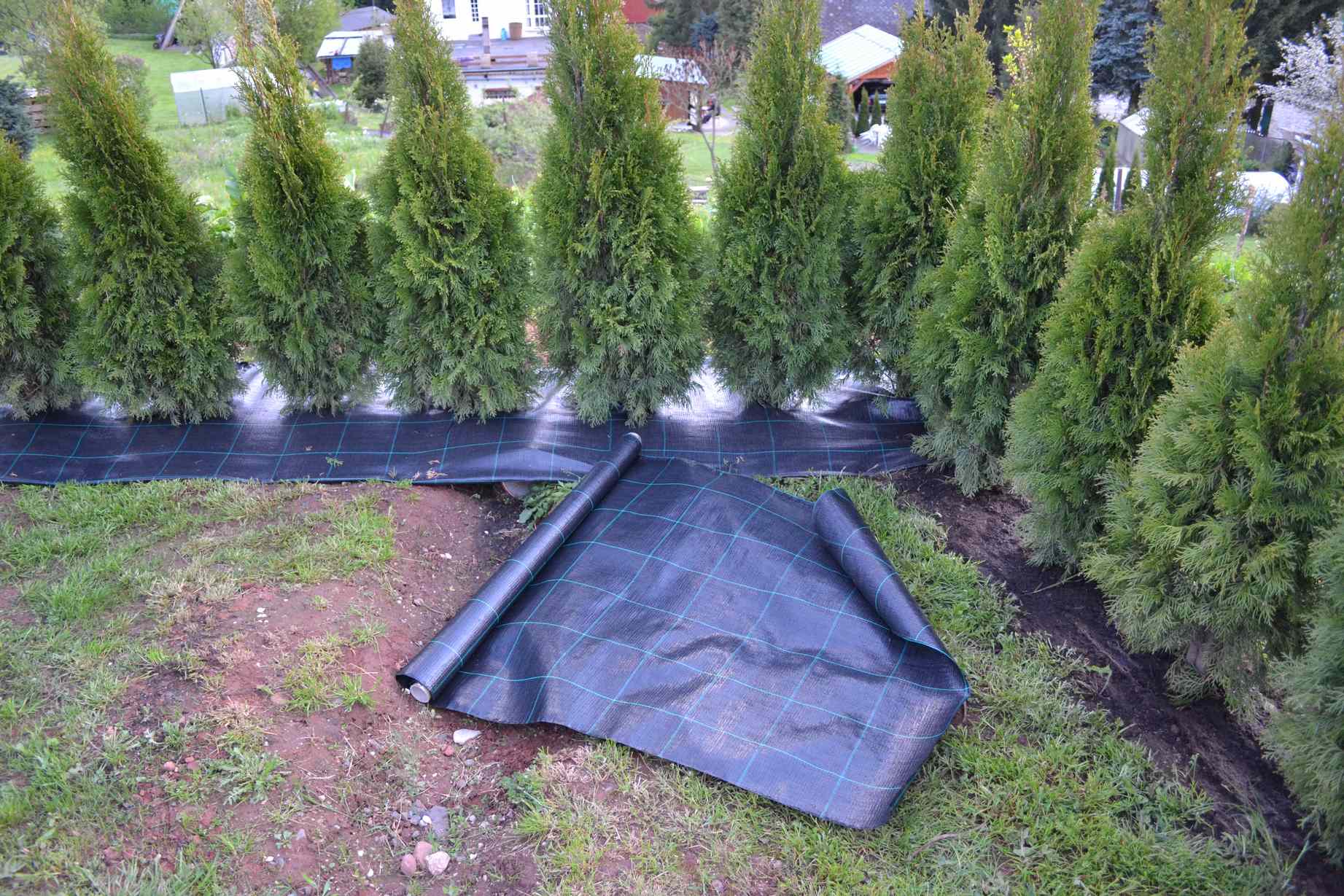 Agrojutex Tkaná textilie, agrotextilie 100g/m2, 5m x 2m - černá ZAHRADA Sklad6 0309
