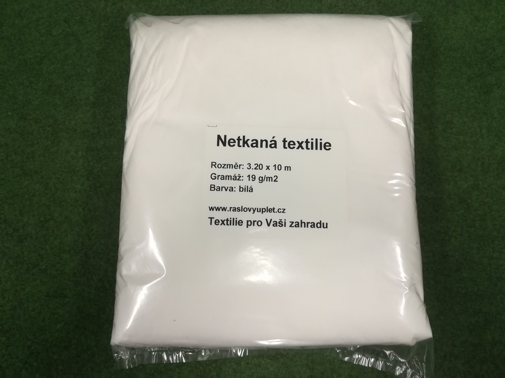 Jutabond Netkaná textílie proti mrazu, 19g/m2, 10m x 3,2m - bílá ZAHRADA Sklad6 0371