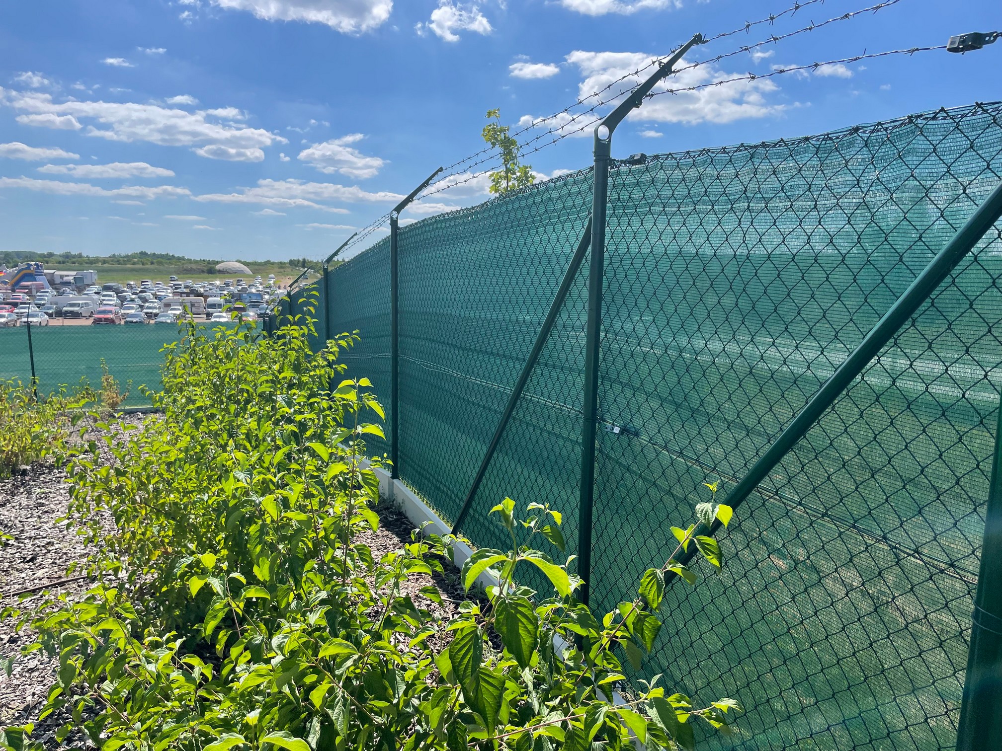 GTEX Stínící tkanina, rašlový úplet 90%, 110g/m2, 100m x 1,25m - zelená ZAHRADA Sklad6 0124 >100