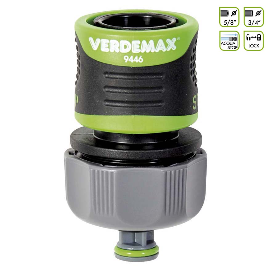 VERDEMAX - Stopspojka 5/8" - 3/4" "Soft" ZAHRADA Sklad6 0472 >100
