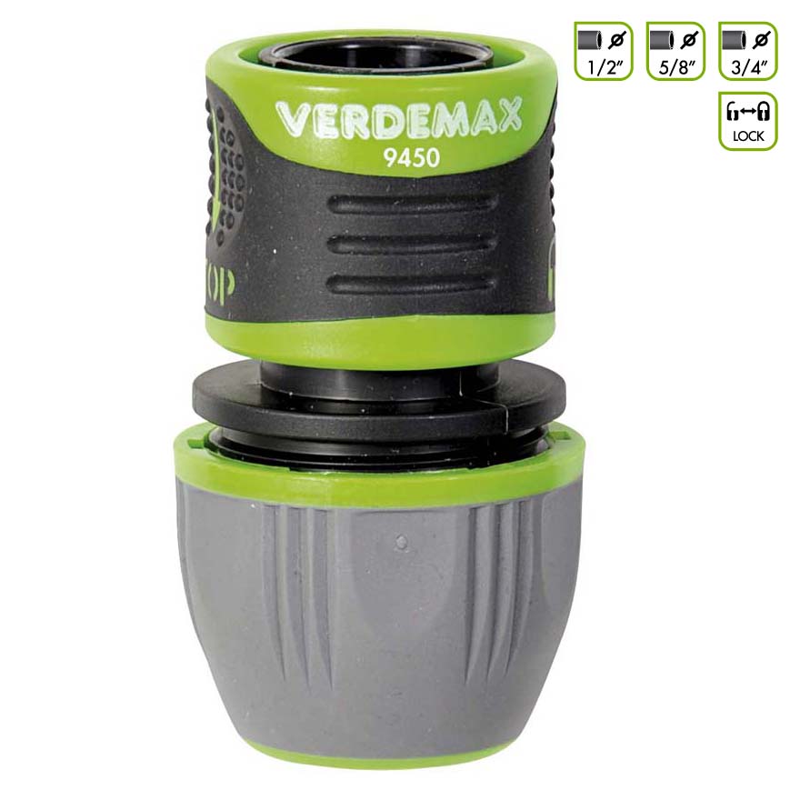 VERDEMAX - Rychlospojka 1/2" - 5/8" - 3/4" "Soft universal" ZAHRADA Sklad6 0473 >100