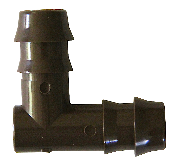 GTEX 16mm Konektor " L " pro distribuční a kapkovací hadice ZAHRADA Sklad6 0536