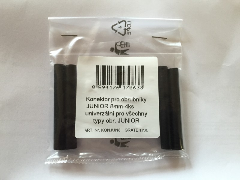 GTEX Konektor spojovací pro obrubníky GARDEN DIAMOND JUNIOR 8mm - 4ks ZAHRADA Sklad6 0912 >100