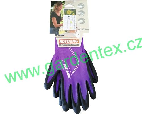 Rukavice MAXFEEL Rostaing vel. 9 - 10 p (Pogumované rukavice) ZAHRADA Sklad6 3026 >100