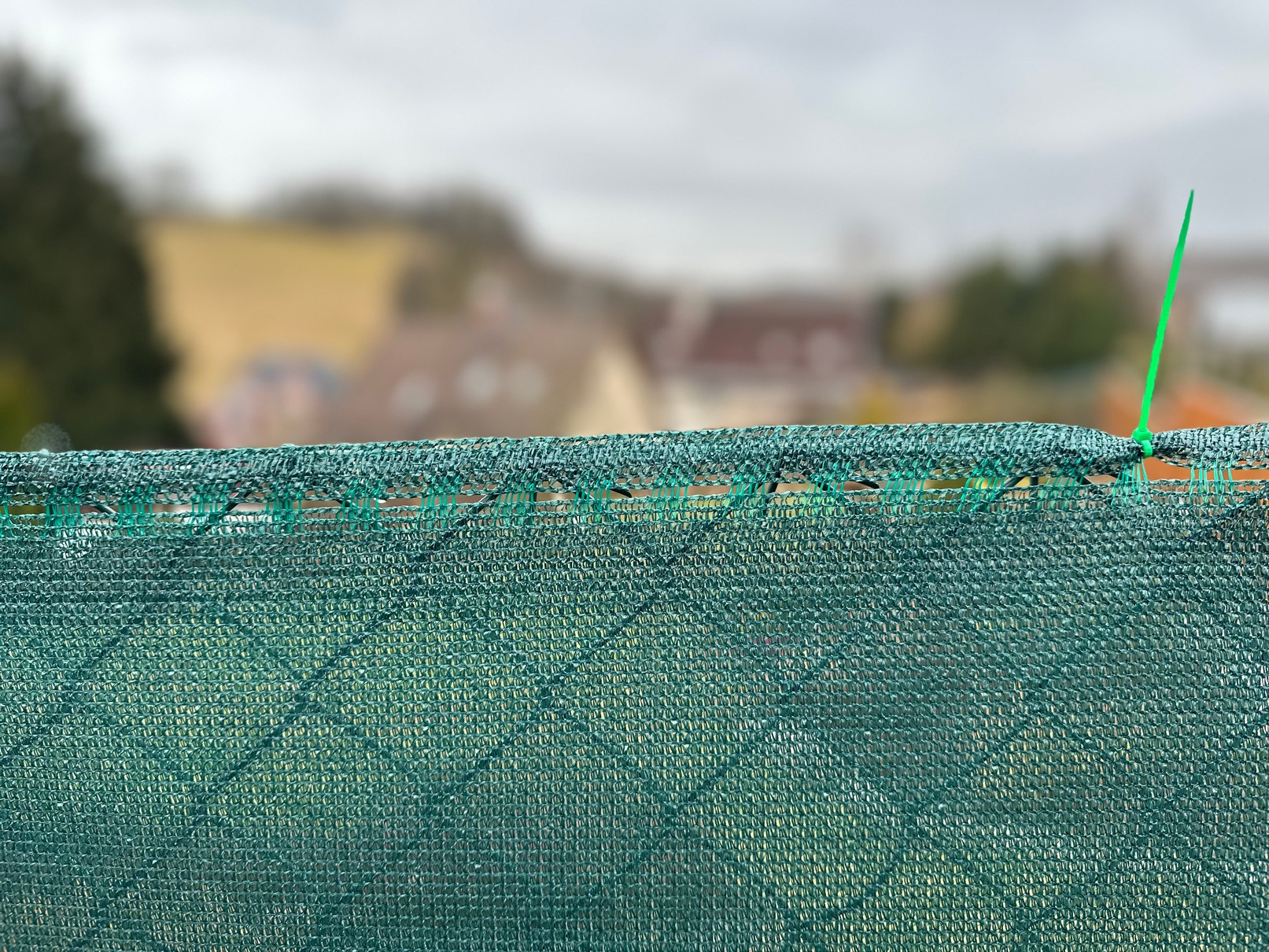 GTEX Stínící tkanina na plot – rašlový úplet 92 %, 150 g/m², 100 cm × 25 m, zelená ZAHRADA Sklad6 0068