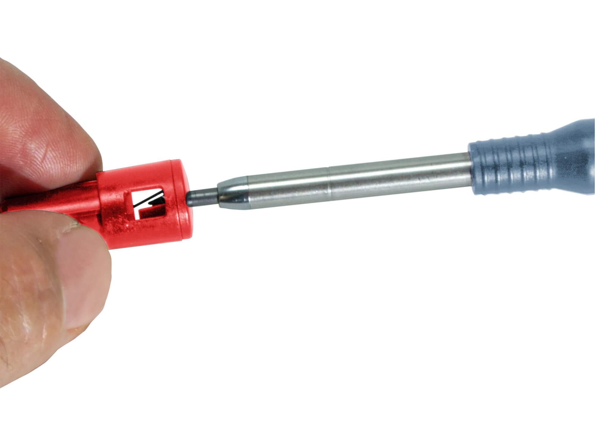 EXTOL PREMIUM Tesařská tužka - značkovač s pouzdrem a vyměnitelnou tuhou, O 2,8mm tvrdost HB 1240 ZAHRADA Sklad6 1240 >100