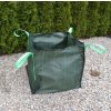 Vak na listí a zahradní odpad 70×70×70 cm – zahradní pytel 343 L, zelený