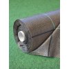 Tkaná textilie, agrotextilie 100g/m2, 50m x 1,05m - hnědá + plastové kolíky ZDARMA