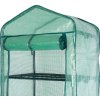 Fóliovník s policemi Greenhouse X085 – malý zahradní fóliovník, 200 x 70 x 50 cm (1)
