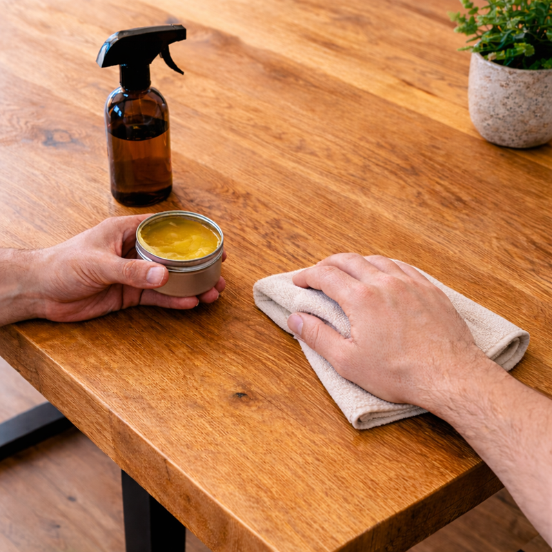 Jak se starat o dubový masivní nábytek