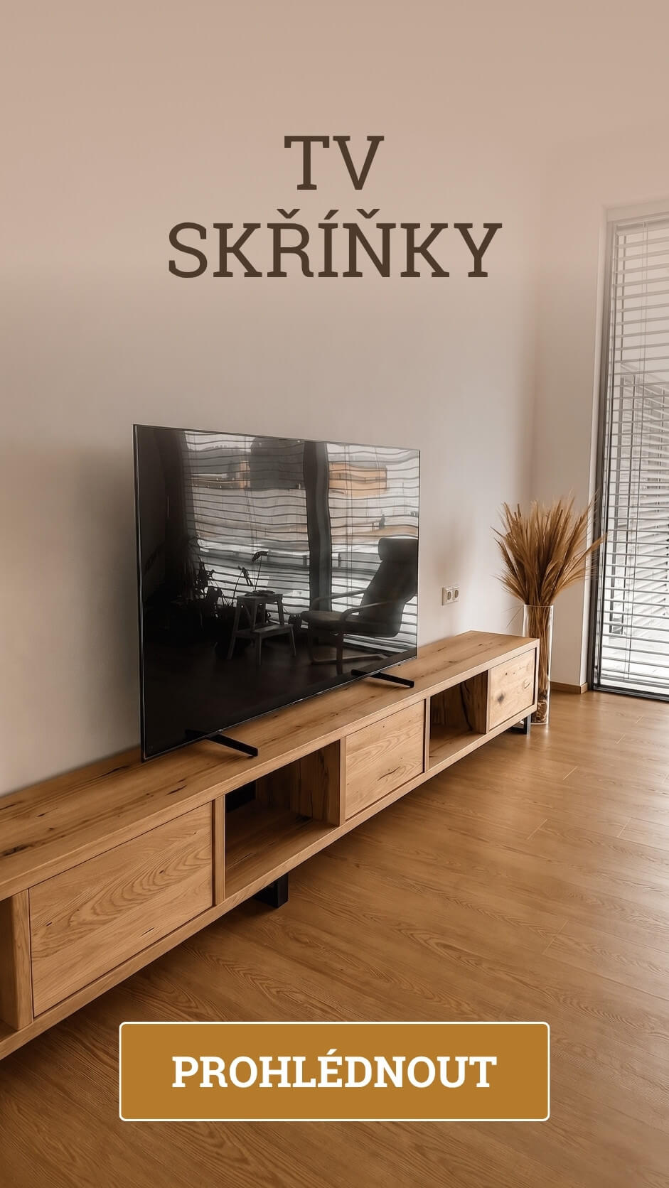 TV skříňky z masivu