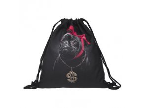 Drawstring mopsík GANGSTA "Sekačka"