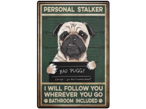 Plecháč - mopsík personal stalker 1