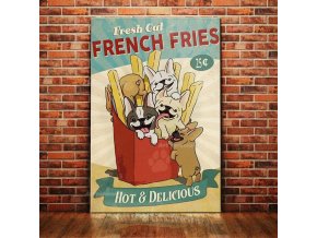 Plecháč - buldoček french fries