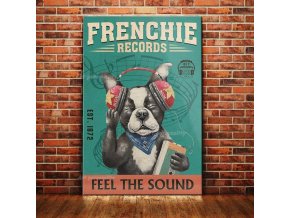 Plecháč - buldoček frenchie records