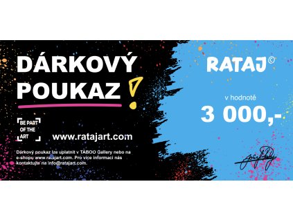 Dárkový voucher 3000 Kč