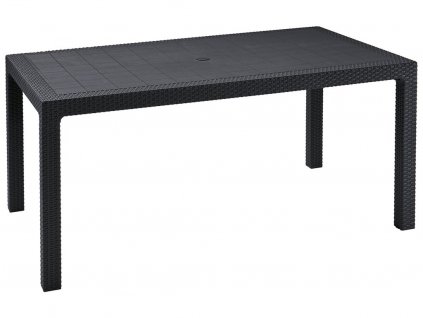 Jedálenský stôl 160x95 DOVER čierny ratanea.sk