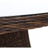Záhradný jedálenský stôl KINGSTON 150 tmavohnedý