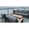záhradný hliníkový nábytok EMOT 3 ratanea.sk s tmavými poduškami ratanea.sk 2
