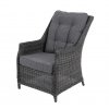 záhradné ratanové kreslo berkley antracit tmavosive ratanea.sk