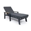záhradné hliníkové lehátko emot s tmavou poduškou ratanea.sk
