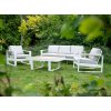 kovový záhradný nábytok MOBY krémový ratanea.sk