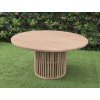 okruhly dreveny zahradny jedalensky stol caros 150 ratanea.sk