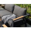 luxusny zahradny hlinikovy nabytok palau 2 antracit s obdlznikovym teakovym stolom ratanea.sk 5