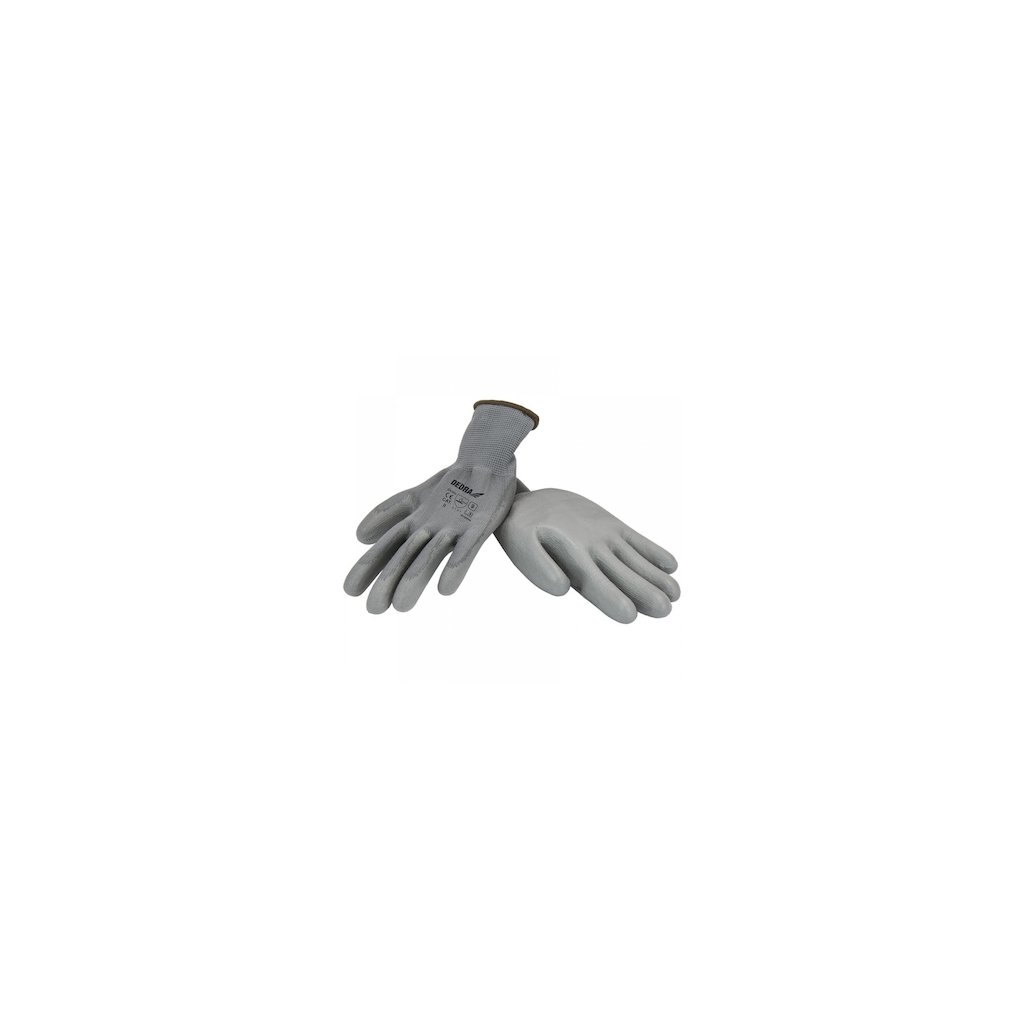 dedra ochranne rukavice pu vel 9 bh1009r09 17220527
