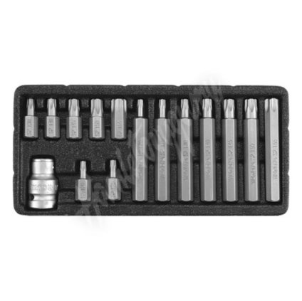 sada bitu 15 ks torx s otvorem box
