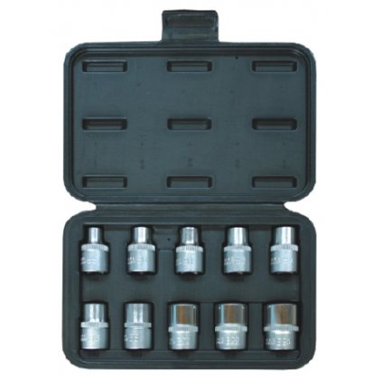 Gola sada nástrčných hlavic TORX 1/2"