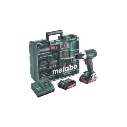 metabo aku vrtacka bs 18 mobilni dilna 2x20 ah 602207880