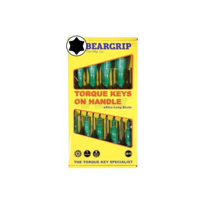 BearGrip TRIUMF TORX sada šroubováků T8-T40