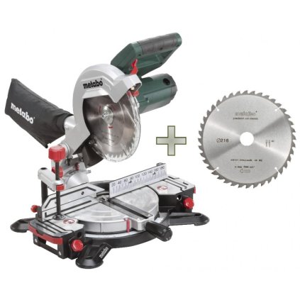 pokosová pila METABO Set KS 216 M Lasercut