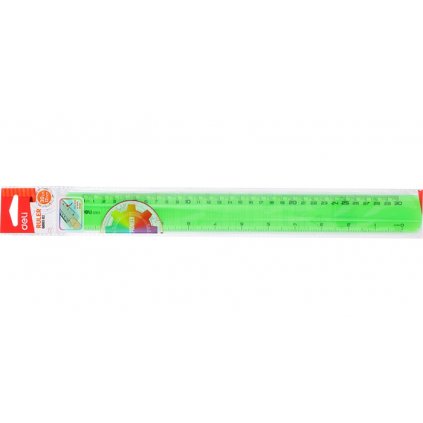 ruler easy grab deli 30cm original 7052