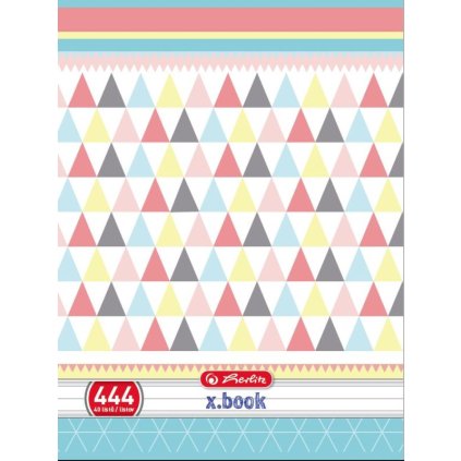 Školní sešit 444 pastels