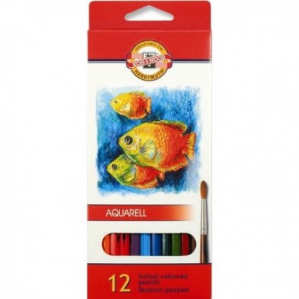 pastelky koh i noor aquarel 12 ks koh i noor 3716