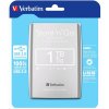 verbatim hdd 25 1tb store n go usb 30 stribrny
