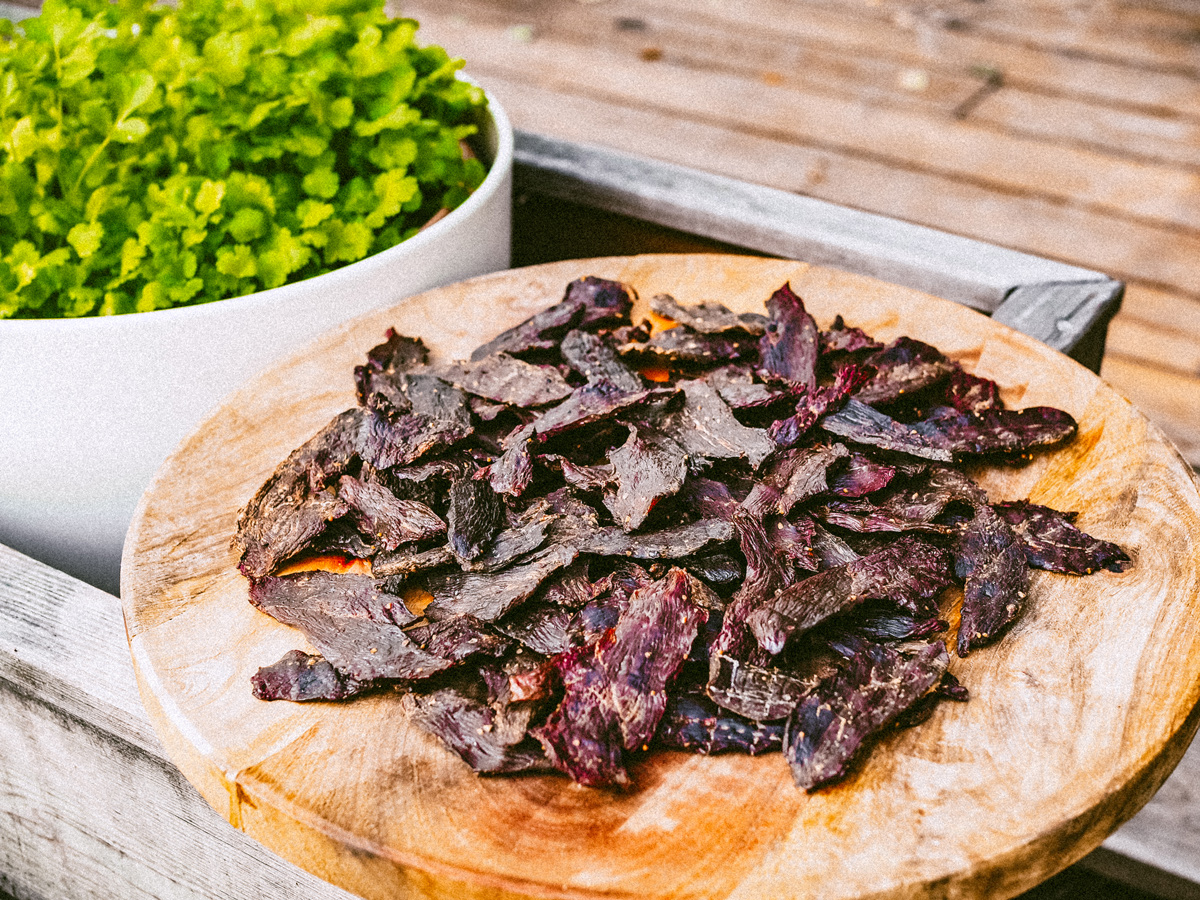 BESCHWIPSTES ENTEN-JERKY