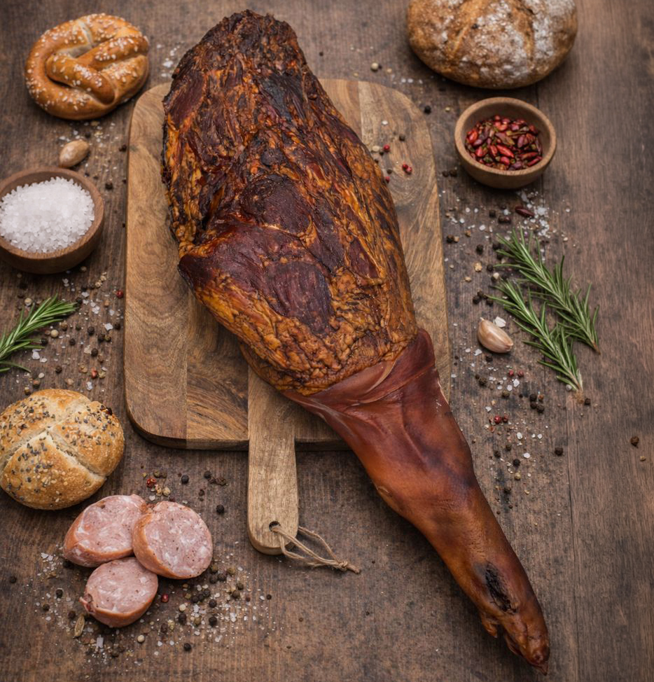 KAISERS GERÄUCHERTE SCHWEINEKEULE