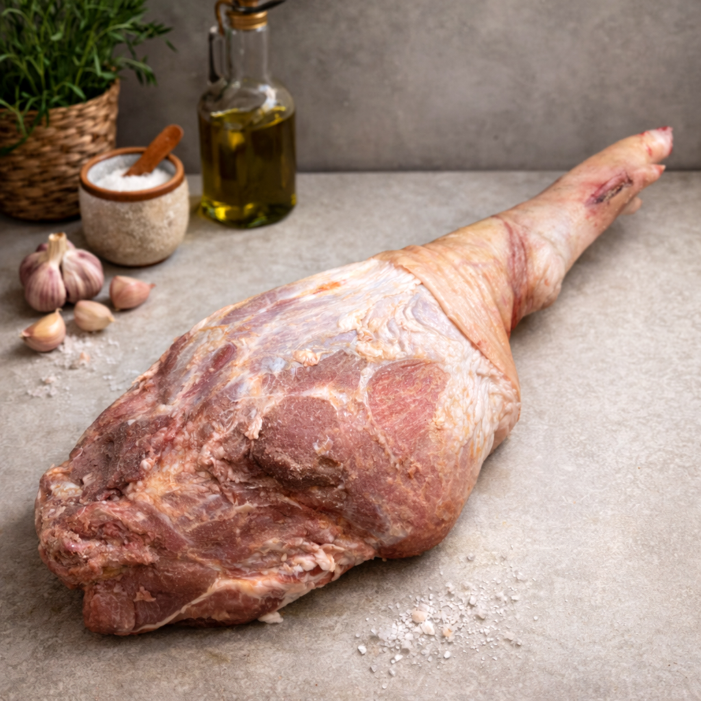KAISERS GERÄUCHERTE SCHWEINEKEULE